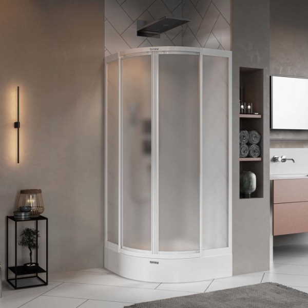 LYON D OVAL Shower Cabin
