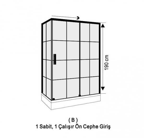 LAGOON  Shower Enclosure B SP8021