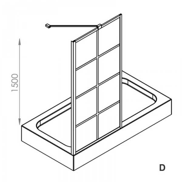 LAGOON  Shower Enclosure D SP8023