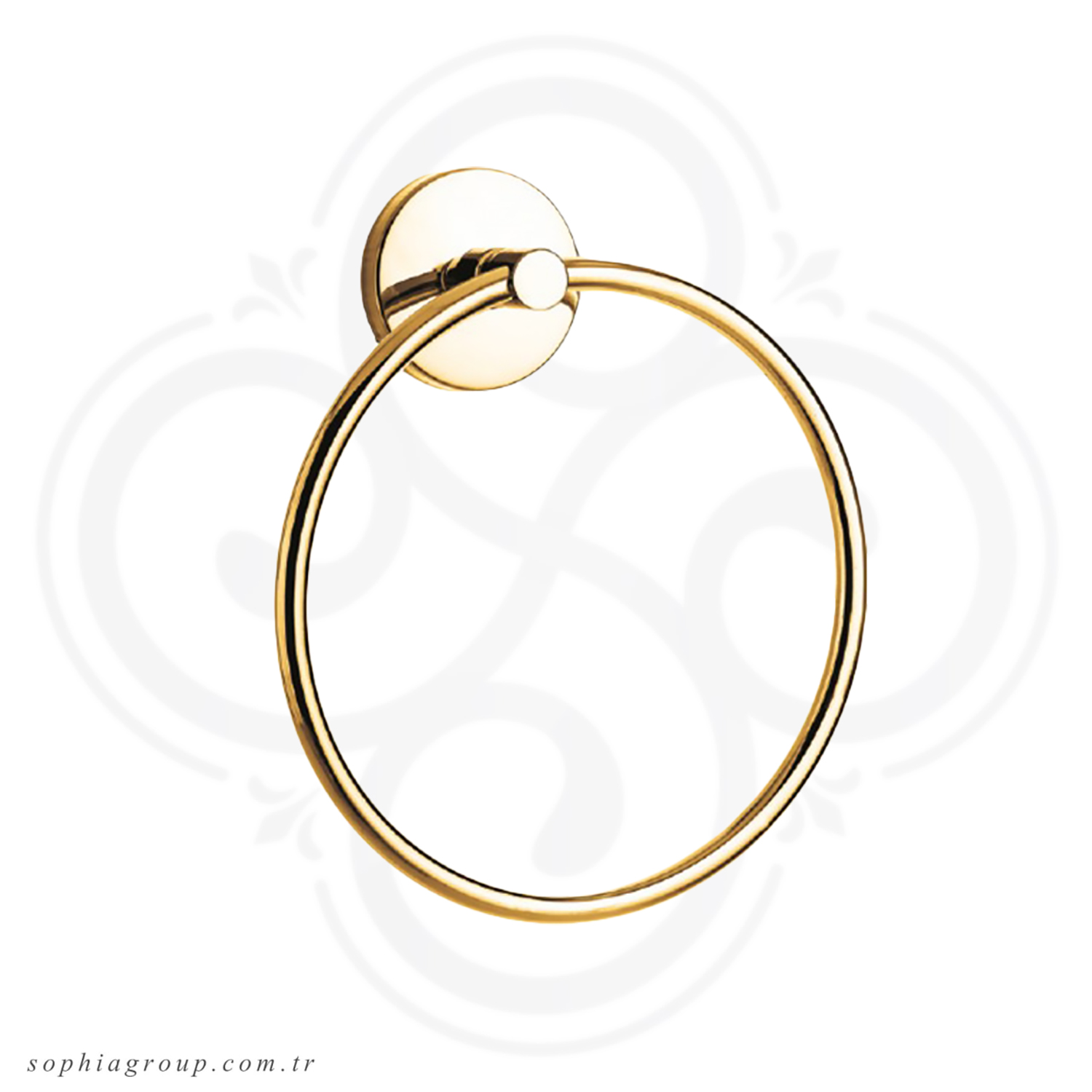 CAPRI Gold Towler Ring Holder Holder