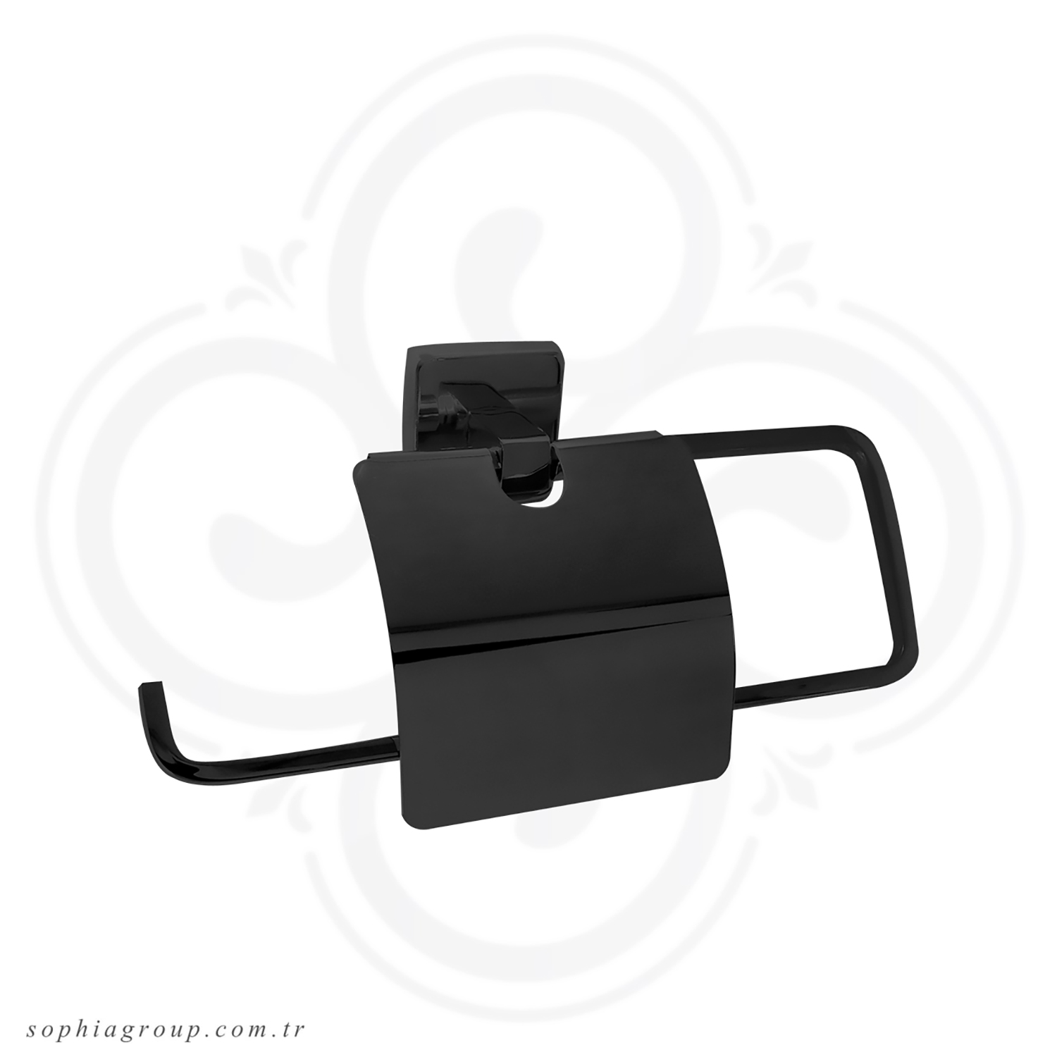 BOSRA Toilet Roll Holder with Cover SP33008