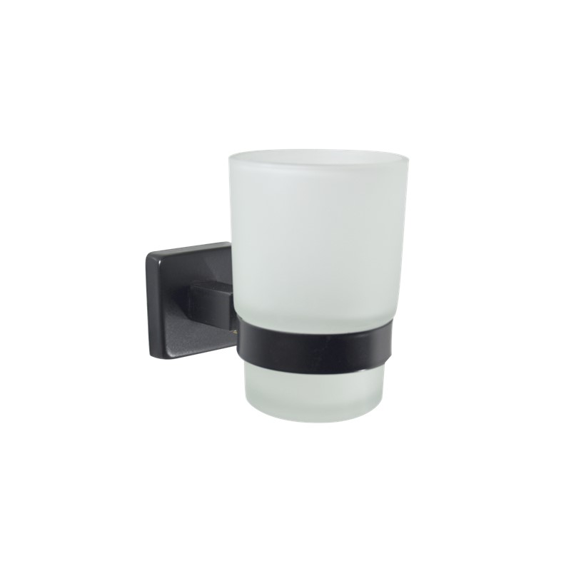 BOSRA Black Porte Gobelet Mural Noir  SP34005