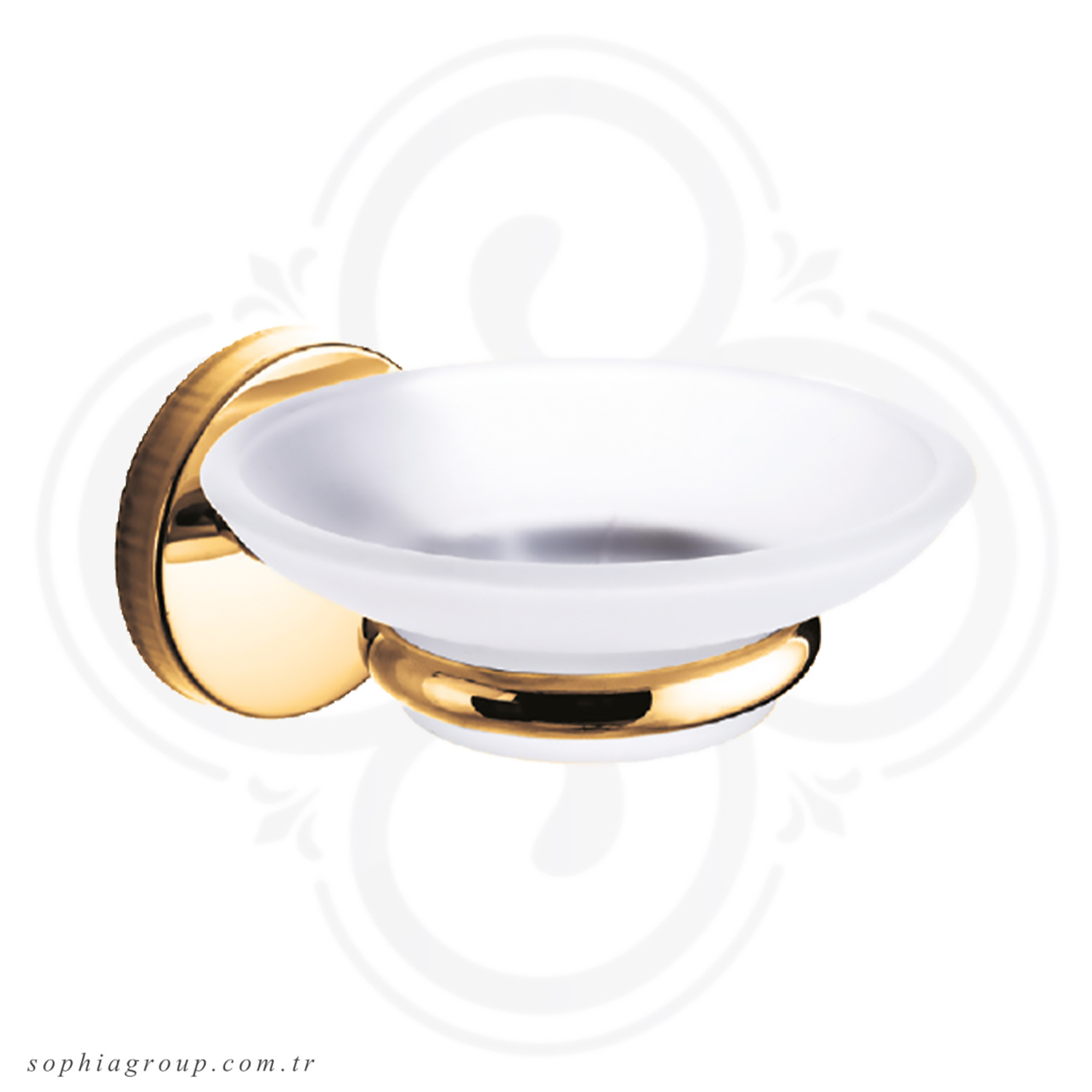 CAPRI Gold Wall Mounted Soap Dish Holder SP35001