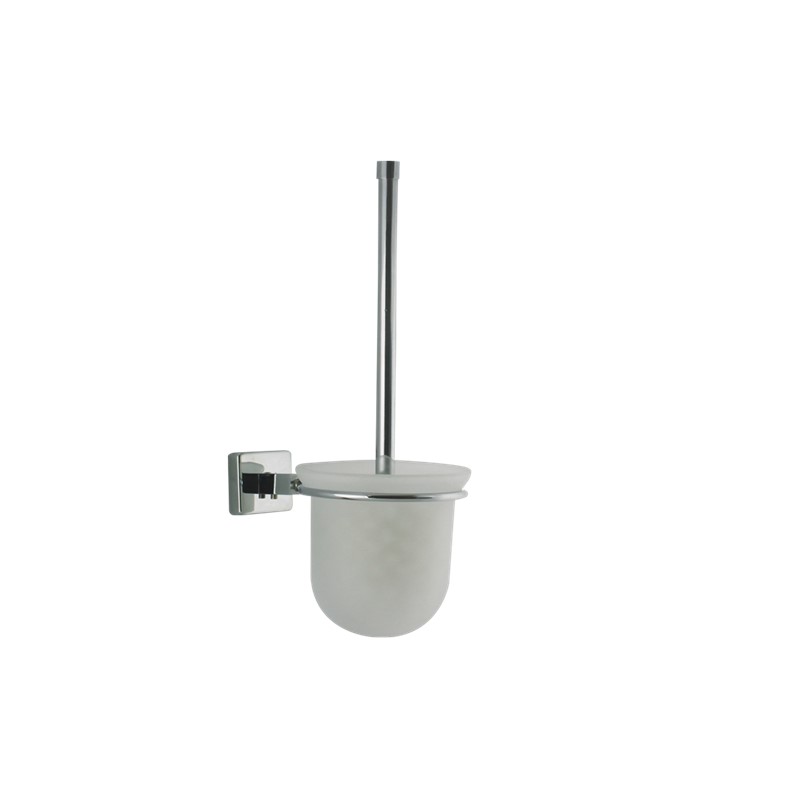 BOSRA Chrome Wall Mounted Toilet Brush Holder SP35017