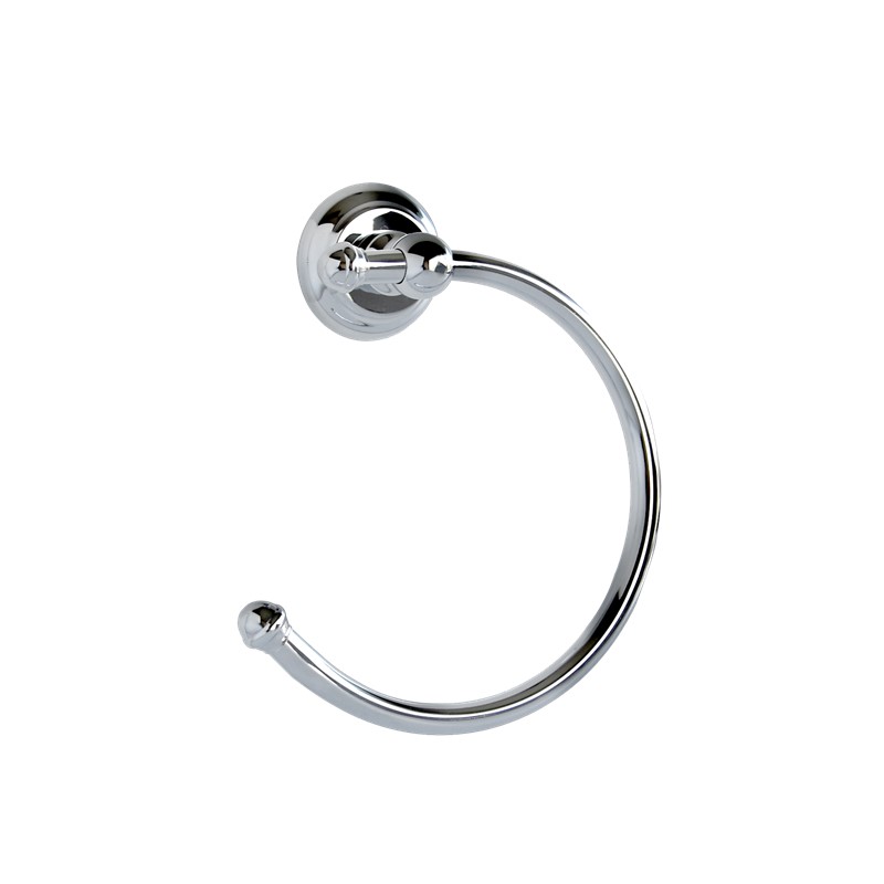 MILAN Chrome Semi Circle Towel Ring SP35036