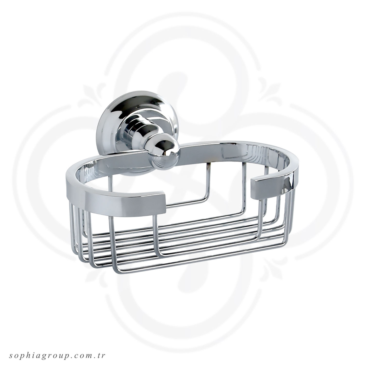 MILAN Chrome Wire Soap Dish Holder SP35037