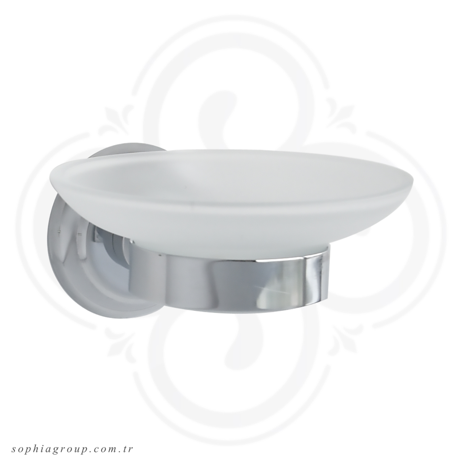 MILAN Chrome Wall Mounted Soap Dish Holder SP35040