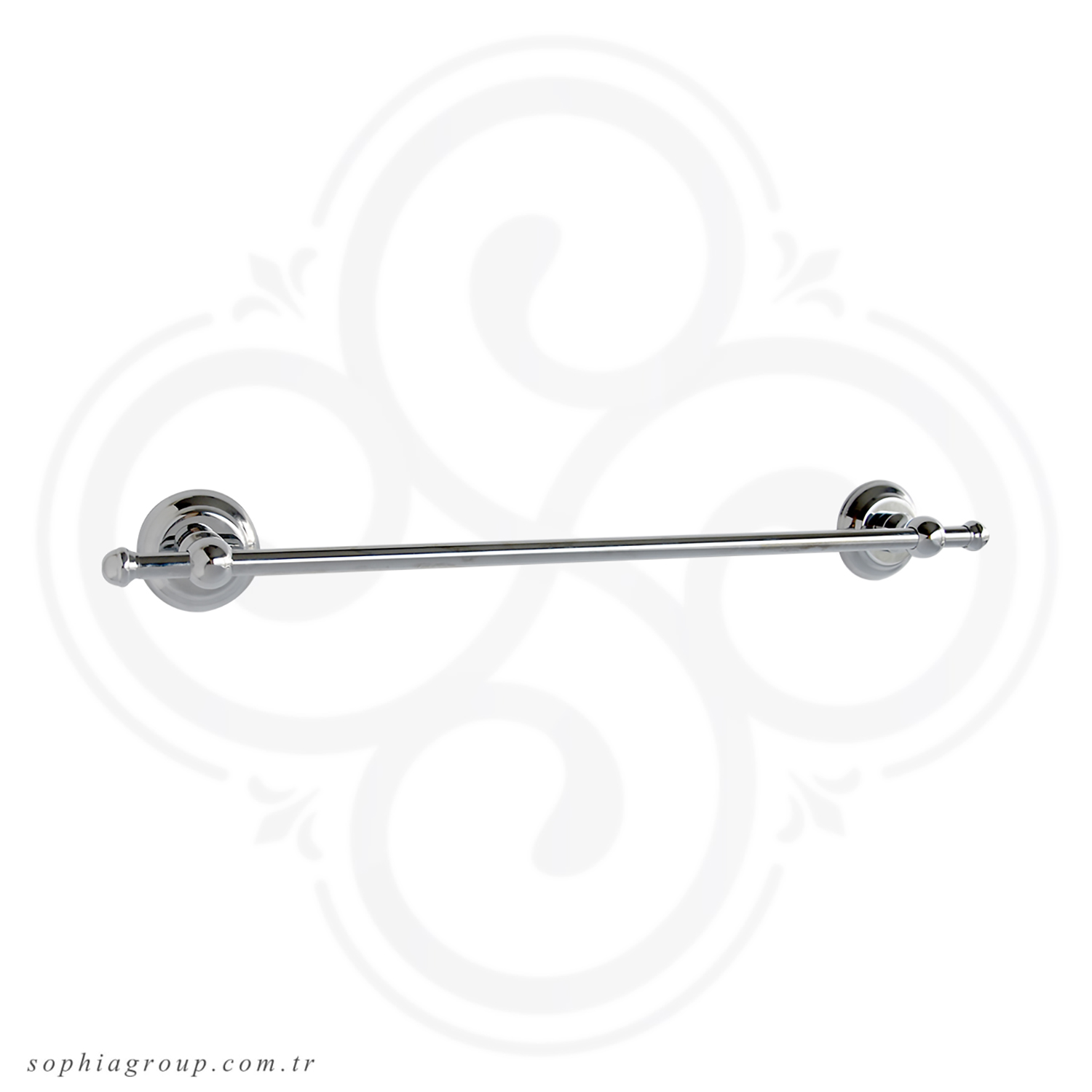 MILAN Chrome Towel Long Bar SP35048