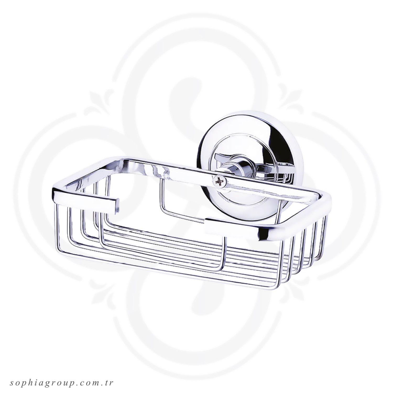 MIRADOR Chrome Wasll Mounted Wire Soap Dish Holder SP35054