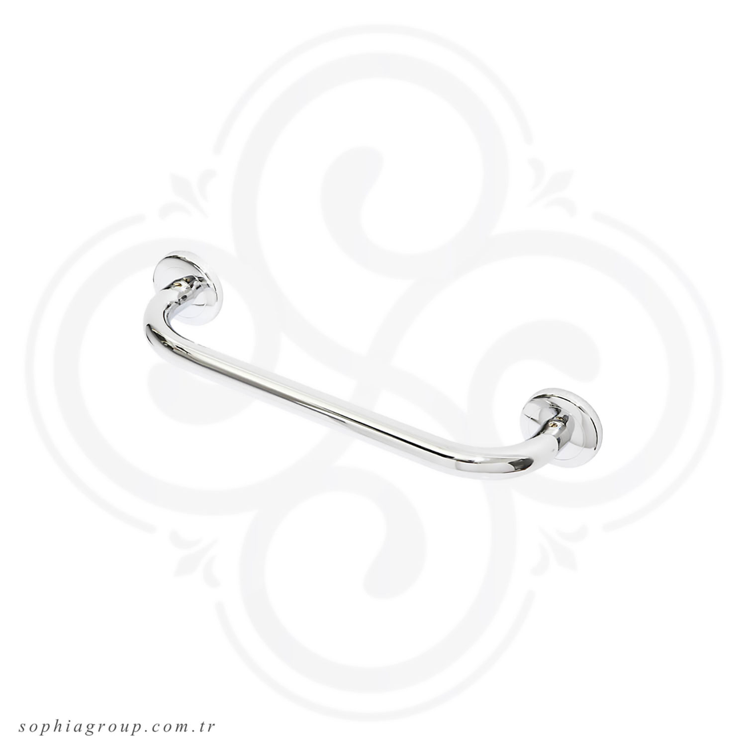 MIRADOR Chrome Bathroom Grab Bar SP35057