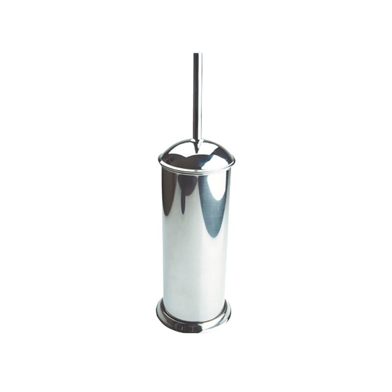 MIRADOR Chrome Floor Standing Toilet Brush Set SP35058