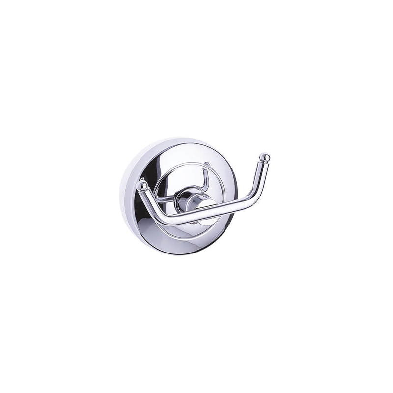 MIRADOR Chrome Double Robe Hook SP35064