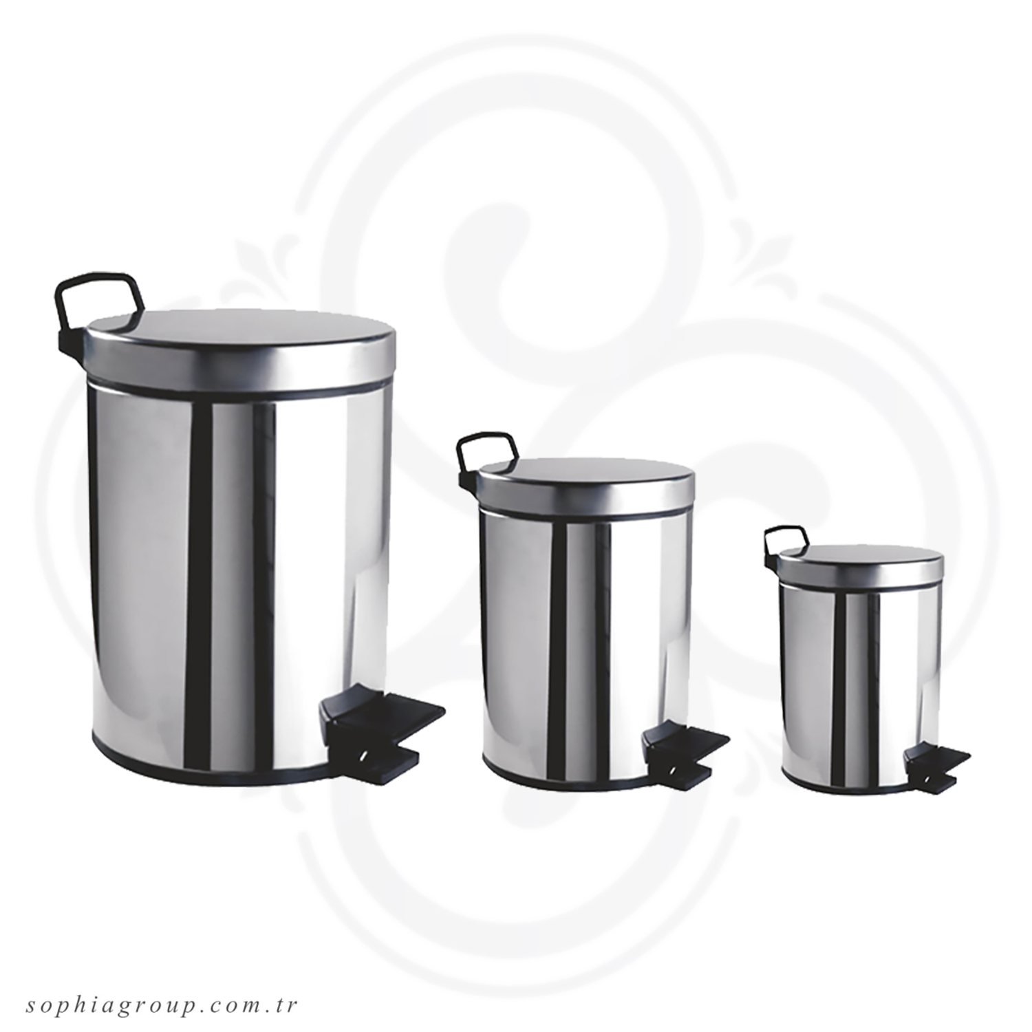 SOFIA Trash Can with Foot Pedal 12 L SP35070