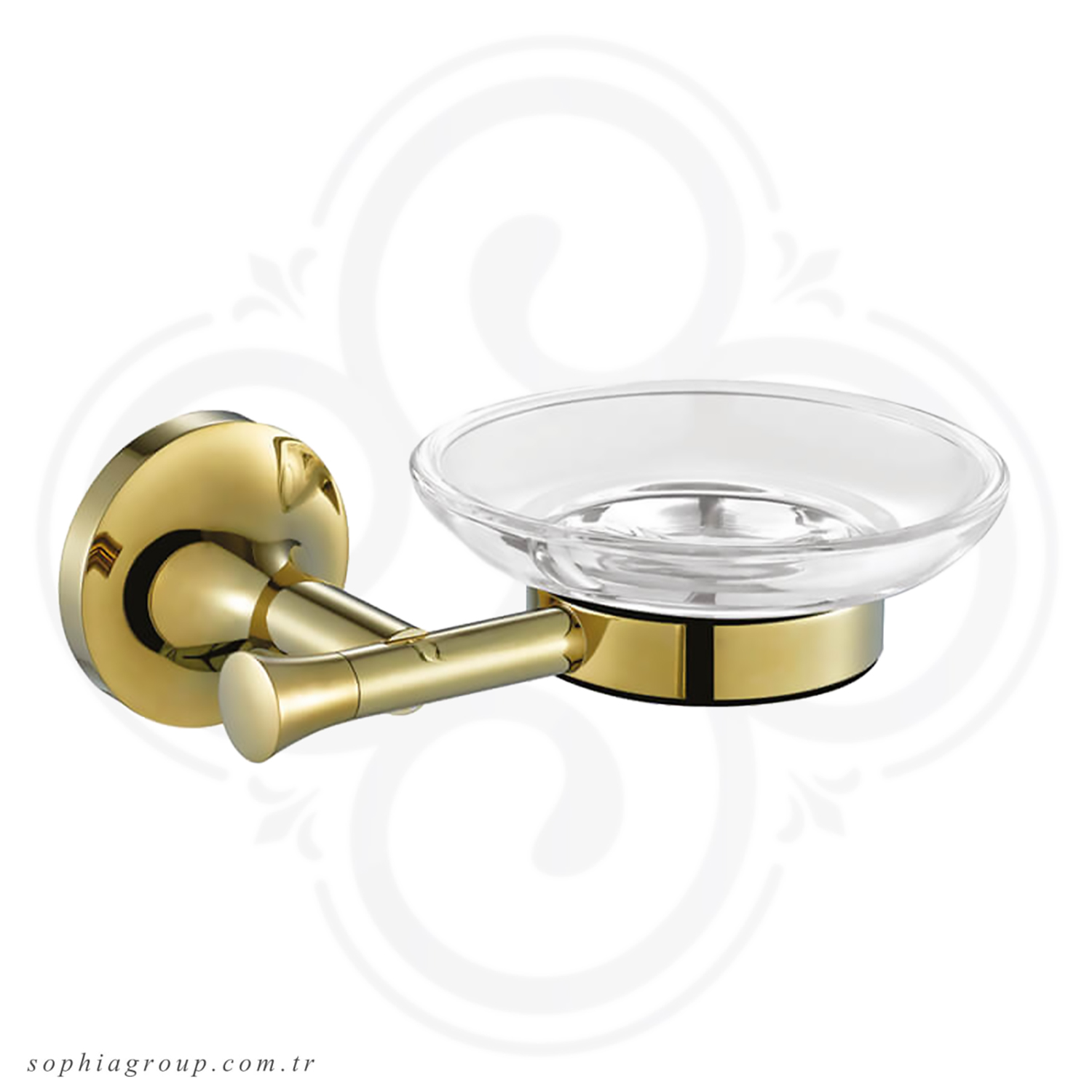 PETRA Gold Wall Mounted Soap Dish Holder SP35080