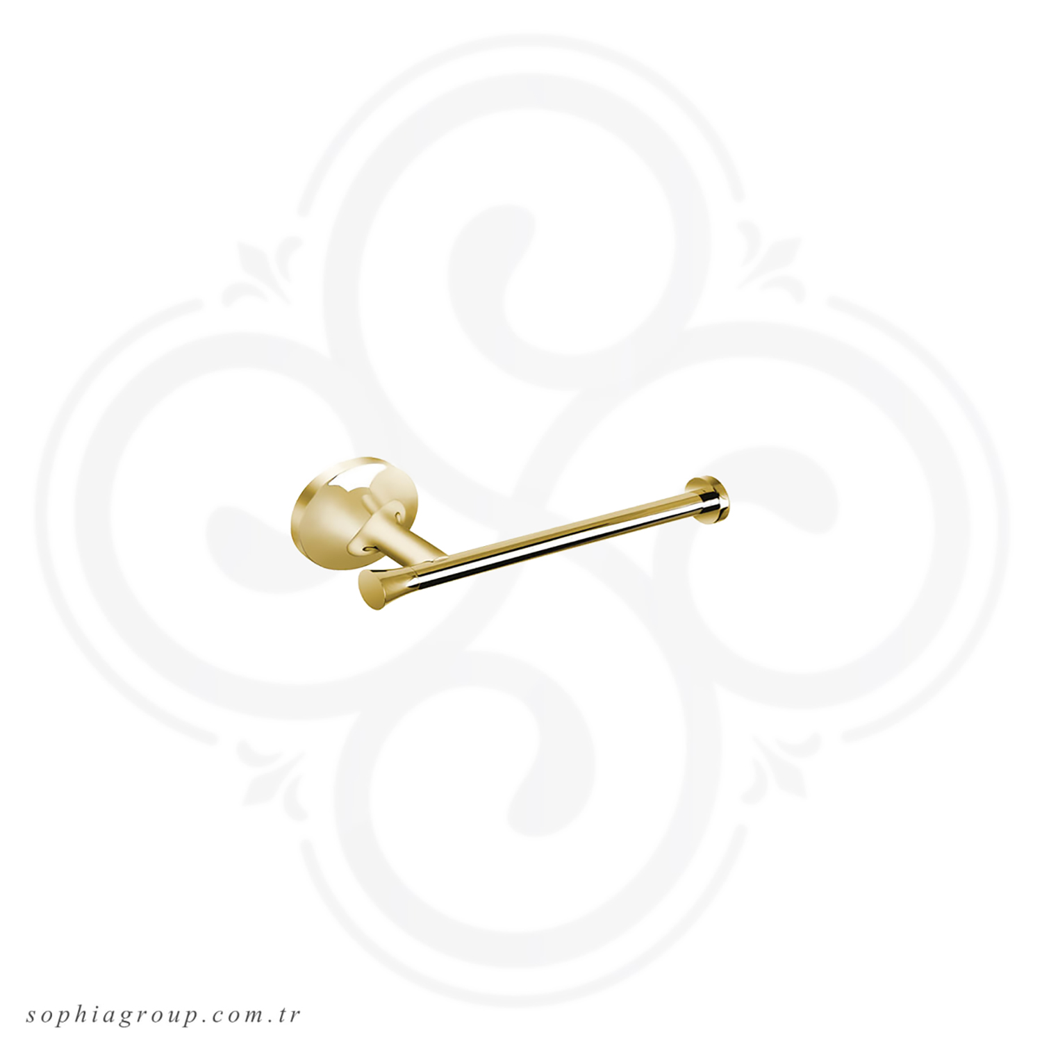 PETRA Gold Toilet Roll Bar Holder SP35086