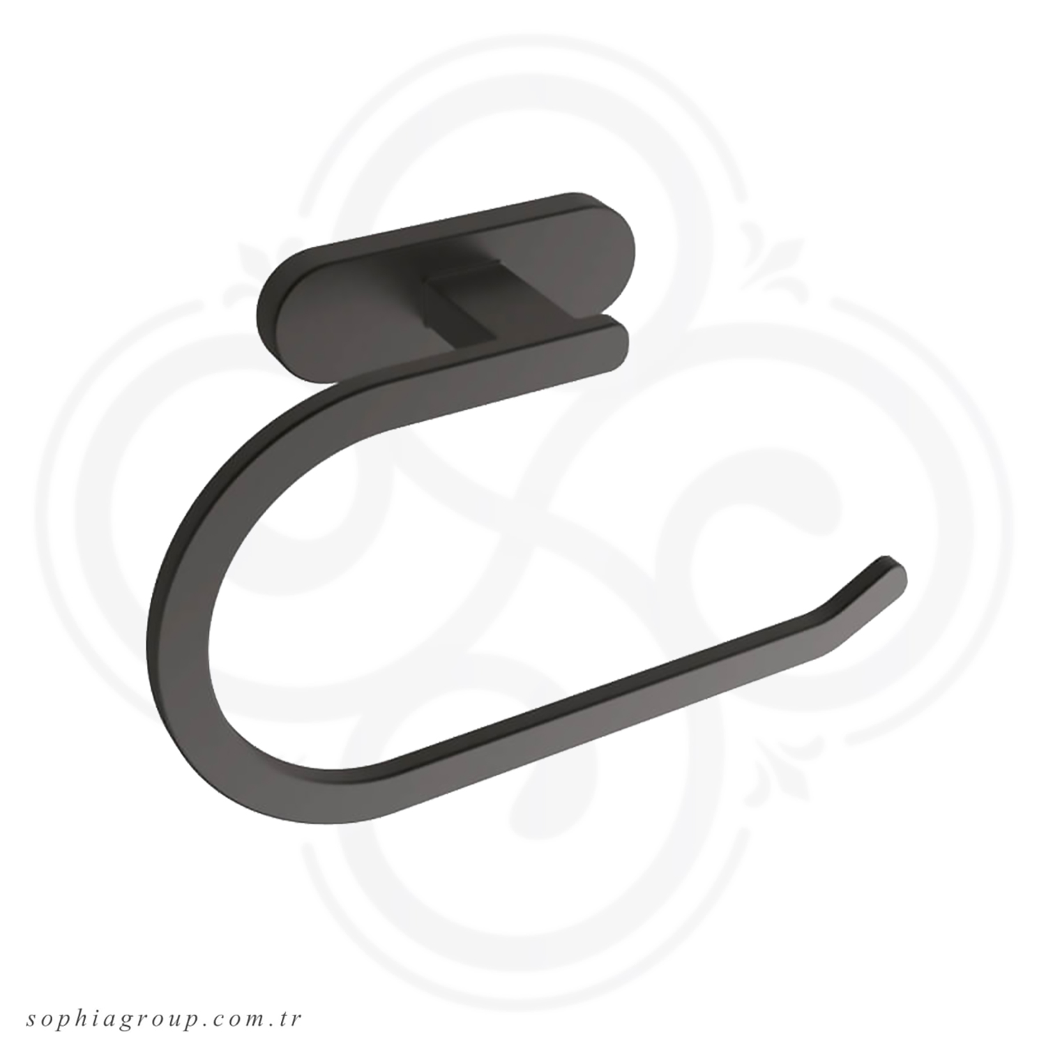 TULIP Black Towler Open Ring Holder SP35114