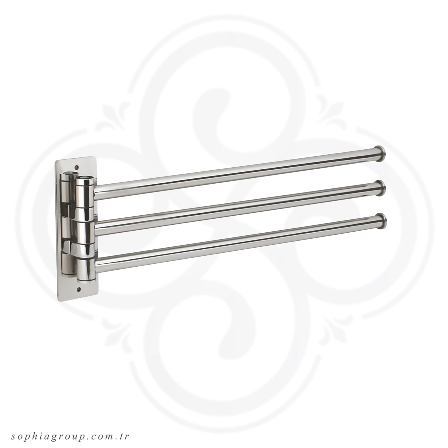 SOFIA Wall Mounted  4 Tier Swivel Towel Rail Rack SP35120