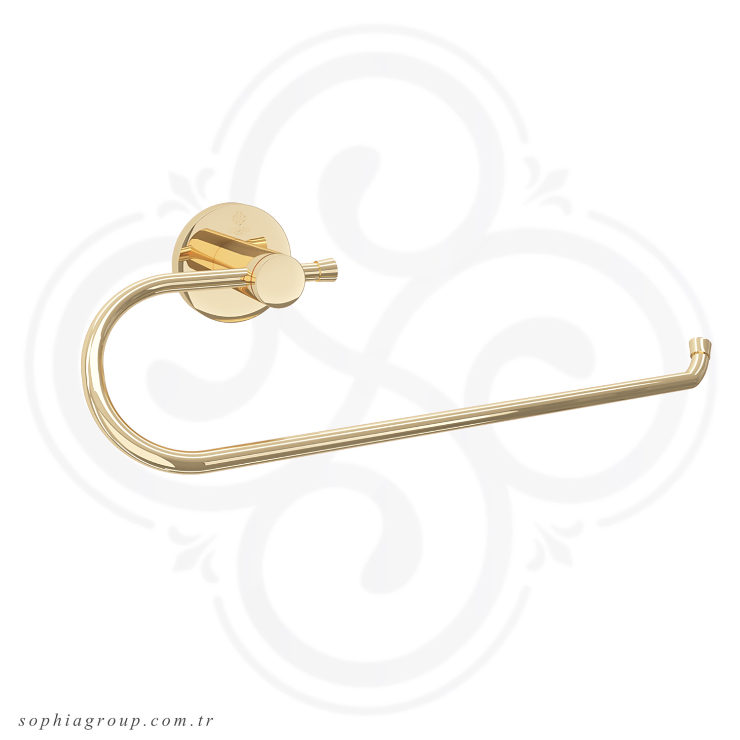 ROYAL Open Towel Ring Gold