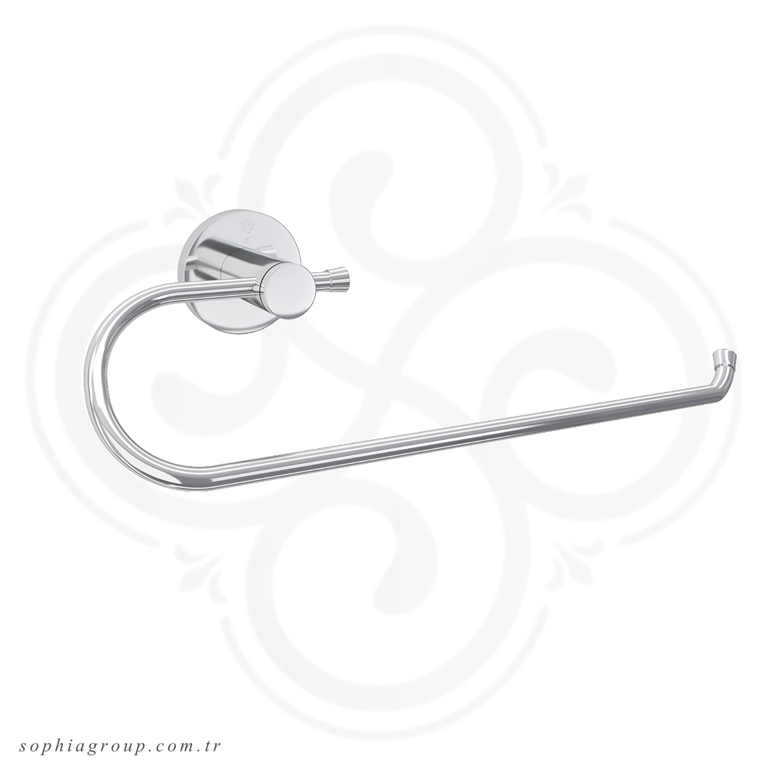 ROYAL Open Towel Ring Chrome