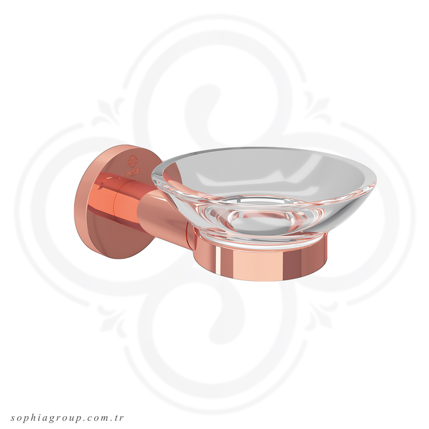 ROYAL Soap Dish Holder Wall Mounted Ross Gold