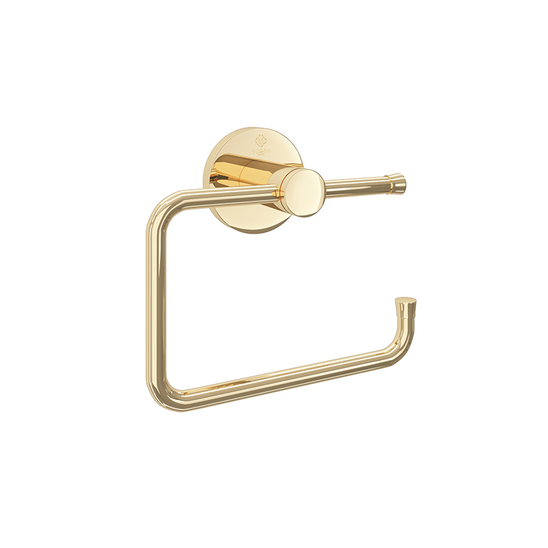 ROYAL Toilet Roll Holder Gold