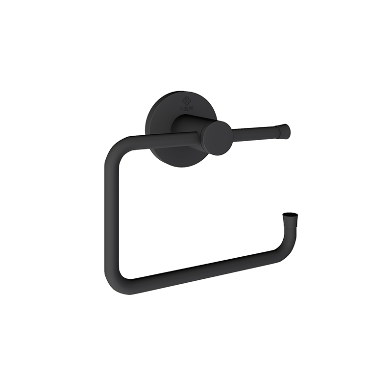 ROYAL Toilet Roll Holder Matt Black