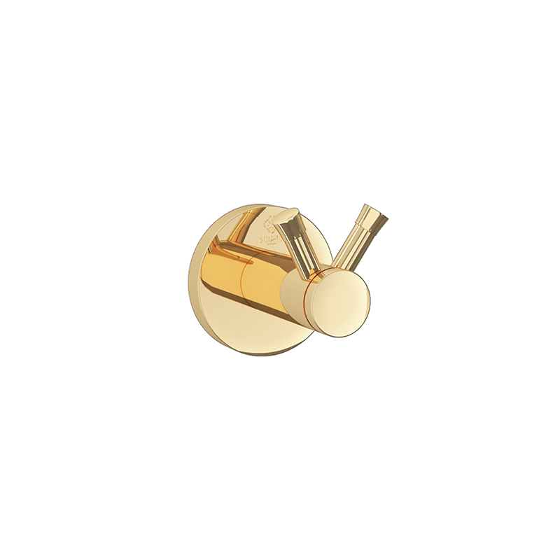 ROYAL Towel Double Robe Hook Gold