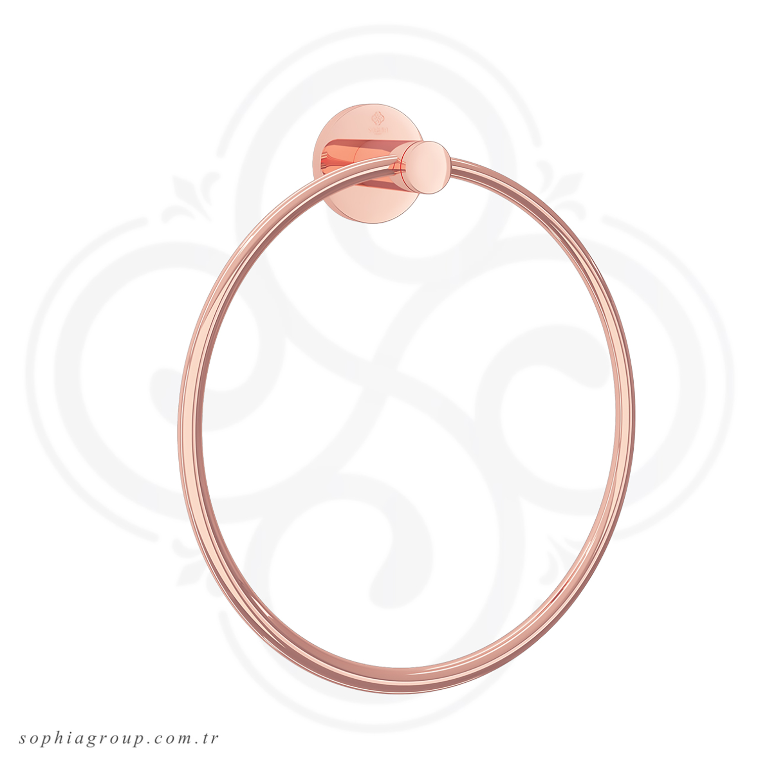 ROYAL Towel Ring Holder Ross Gold
