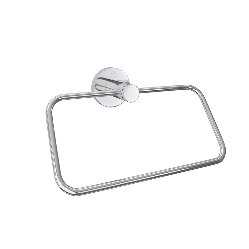 ROYAL Towel Ring Holder Rectangle Chrome