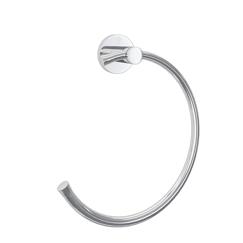 ROYAL Porte-serviette en demi-cercle Porte Chromé SP6364