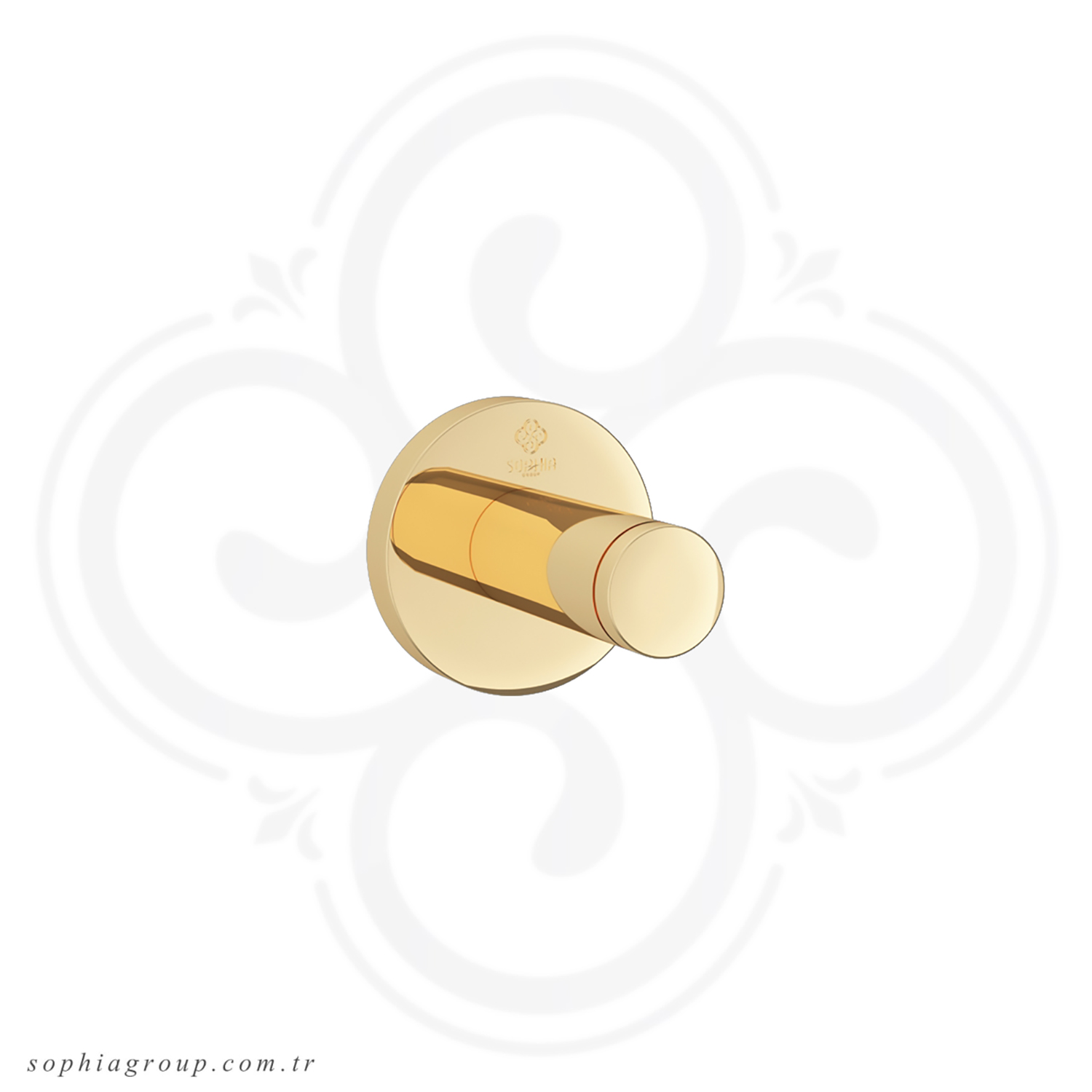 ROYAL Porte-serviette Simple Or SP6365