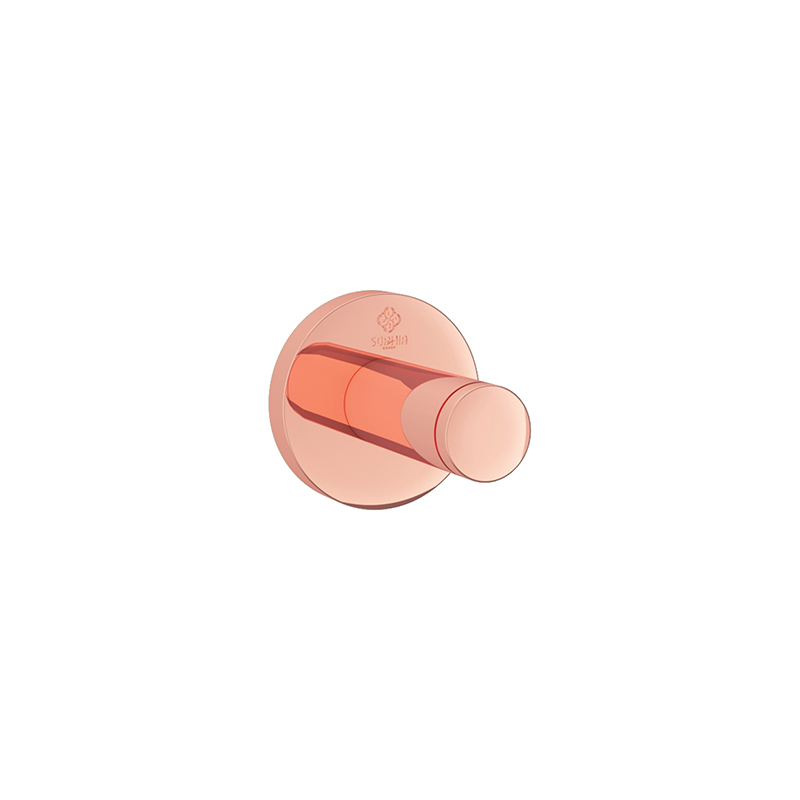ROYAL Porte-serviette Simple Rose Or SP6366