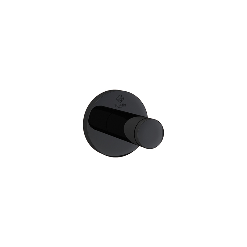 ROYAL Single Robe Hook Black