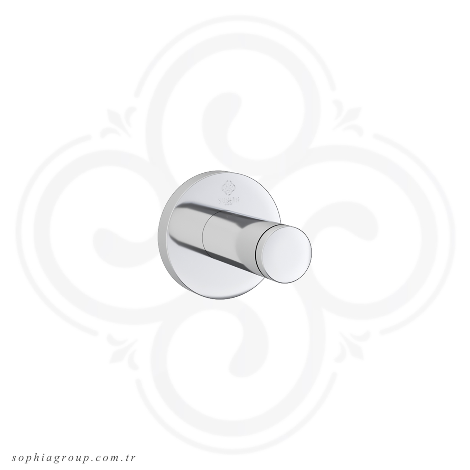ROYAL Single Robe Hook Chrome