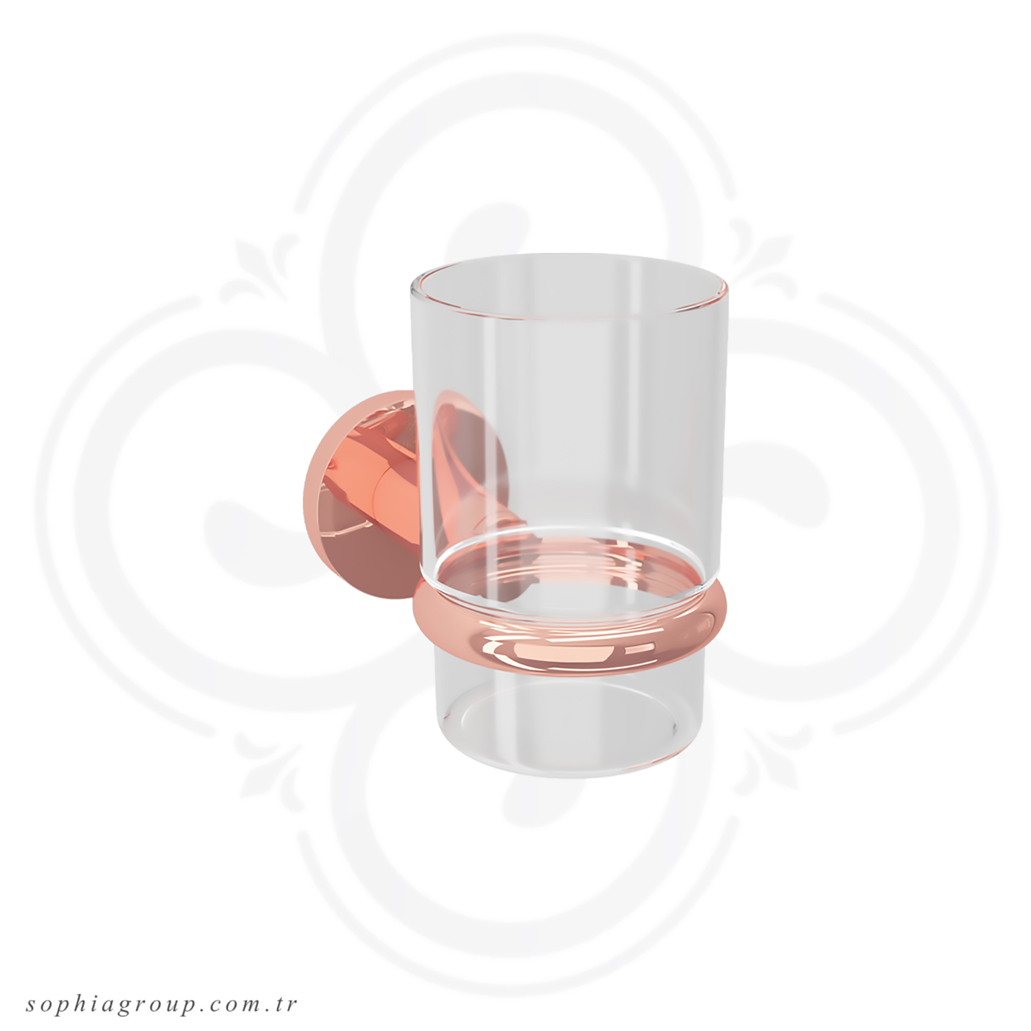 ROYAL Tumbler Holder Wall Mounted Ross Gold