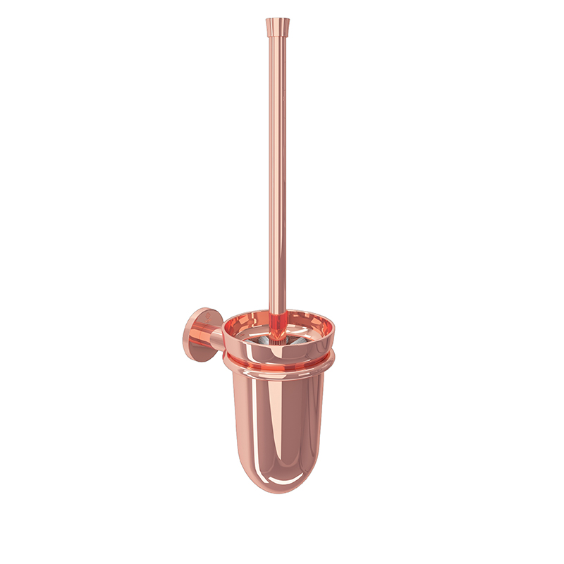 ROYAL Wall Mounted Brush Holder Ross Gold