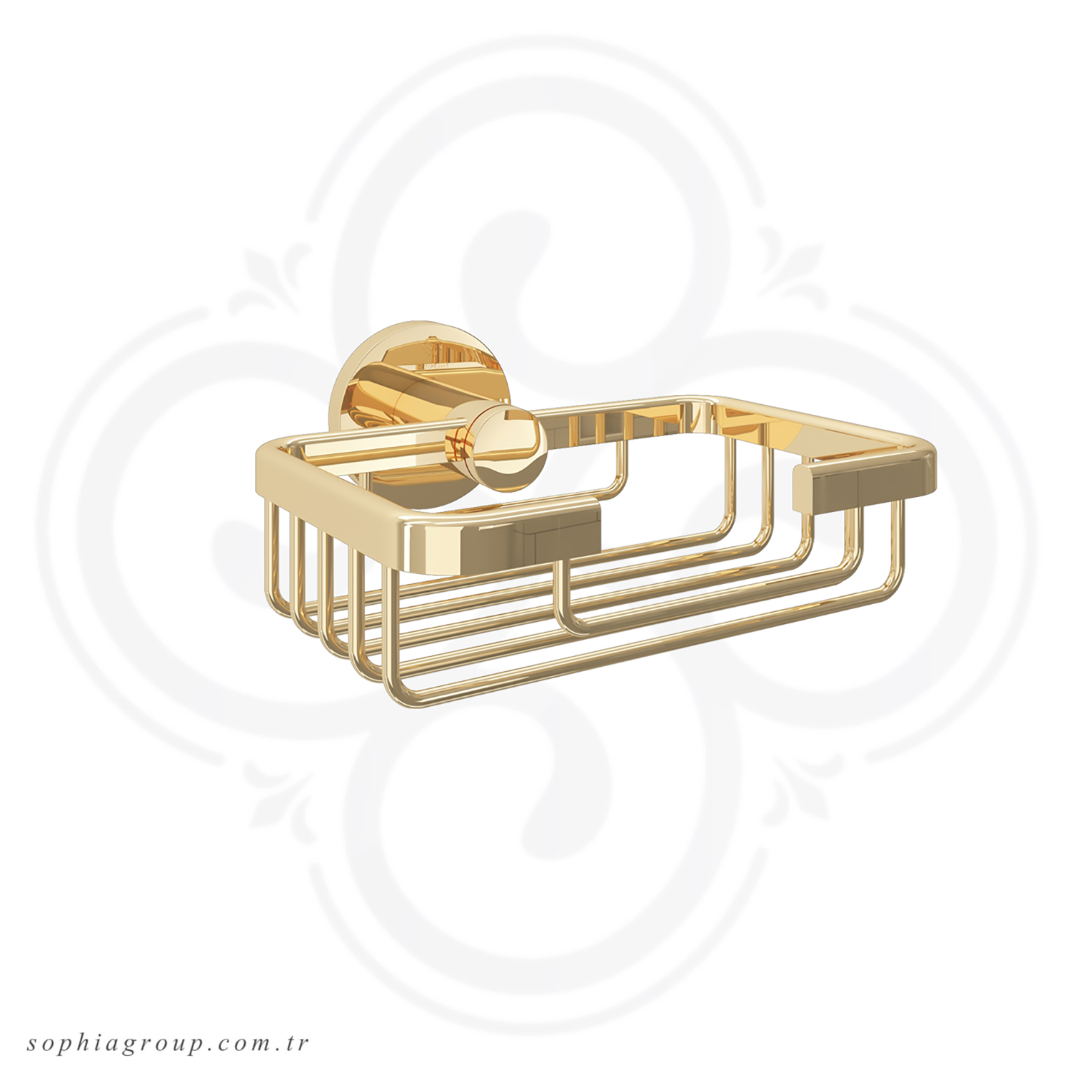 ROYAL Wire Soap Dish Gold