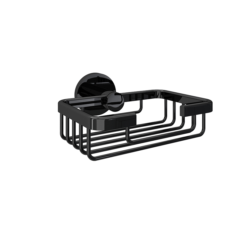 ROYAL Porte Savon mural imple fil Noir SP6382